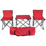 Outdoor Lightweight Camping Table Chair Set Oxford Beach Style Table And Chairs
