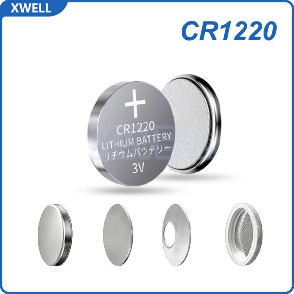 China CR1220 Coin Cell Case Kit with 12mm Diameter and 2mm Thickness for Lab Research factory