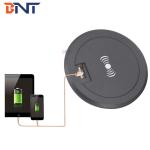 new design black wireless charger for mobile phone