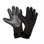 Black coating engineering industrial gloves