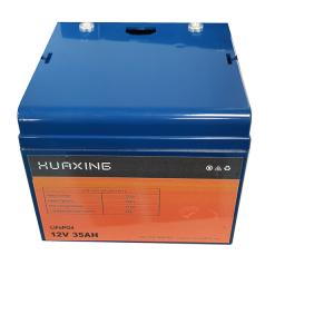 China Deep Cycle 35Ah 12V LiFePO4 Batteries BMS Rechargeable LFP factory