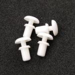 PA66 Grade Nylon Snap Rivets White Plastic Fastener 3045 For PCB