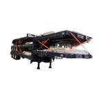 Professional Sale Steel Heavy Duty Lowbed Type 3 Axle Low Loader Low Bed Semi