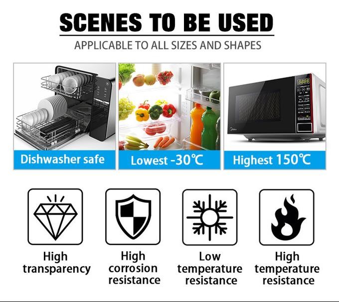 Custom Square 370ml 500ml 730Ml Honey Storage Glass Food Jar Jar For Storage