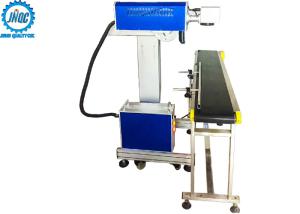 China Online Flying CO2 Laser Marking Engraving Machine For Batch / Mass factory