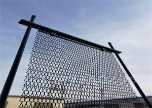 China Spiral Wire Belt Stainless Steel Architectural Mesh For Building Facades factory