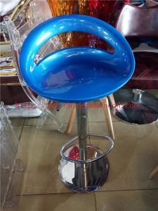 China Metal Blue Adjustable Lab Chairs , University Heavy Duty Lab Stools factory