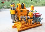 130m Light Weight Portable Mini Borewell Machine Vertical Spline For Soil And