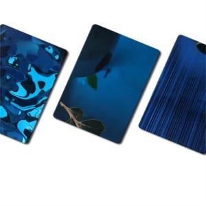 China ASTM 3D Decorative Water Ripple Stainless Steel Sheet Wall Panel factory