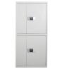 Buy cheap Electronic Smart Lock ISO9001 Confidential Cabinet Two Doors Vertical White from wholesalers