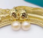 Natural Pearl Necklaces Fashion Women's Earrings Fine Simple Pearl Small