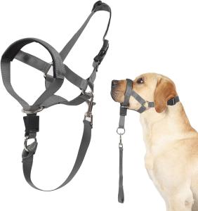 China Dog Head Collar No Pull Training Tool For Dogs On Walks Includes Free Training Guide factory
