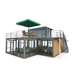 China Galvanized Steel Square Tubes Main Structure Prefabricated Villa House Modern Modular Container Luxury Three Bedroom factory