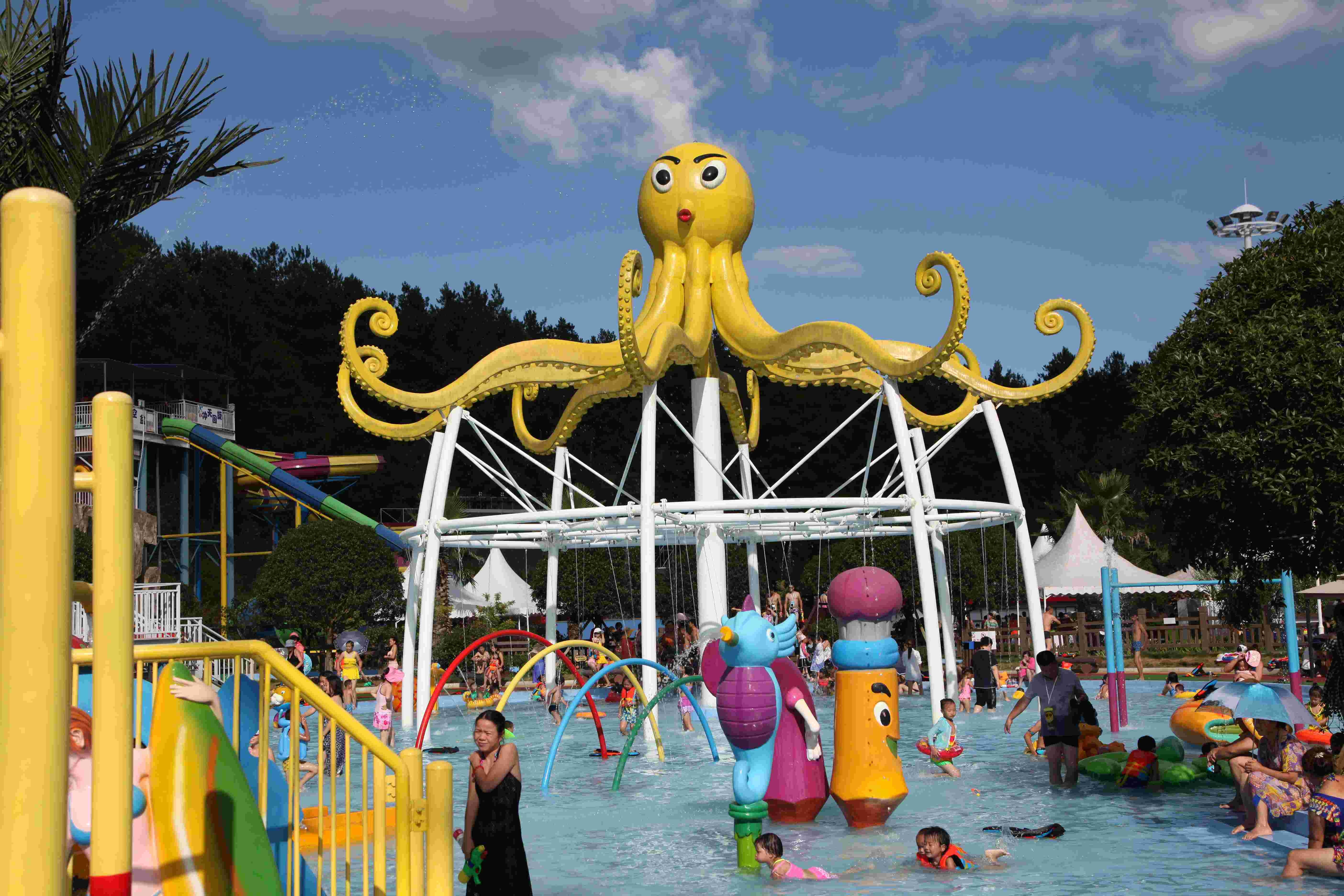 Spray Sea horse, Spray Park Equipment, Aqua Play Water Game Equipments for Water Park