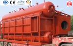 Three Pass Gas Fired Steam Boiler High Safety Direct Vent Long Service Life