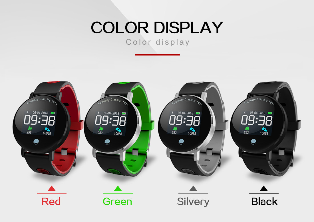 Smart watch with information push WeChat/Skype/Facebook/Twitter/Line/WhatsApp
