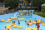 Outdoor Holiday Resorts Water Park Lazy River , Waterpark Equipment for Theme