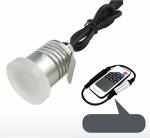 Mini Led Moonlight Footlights Dimmable IP67 12V 24V Wall Floor Deck Corner Light