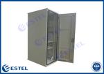 Fan Cooling 42U RAL7035 Outdoor Telecom Enclosure