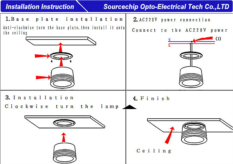 surface mounted led down light boutique supply - Made in China