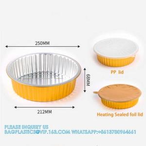 250mm Diameter 2500ml Heatable food pack Preservation Lunch Box Recyclable