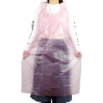 Sleeveless Disposable LDPE Apron , Latex Free Plastic Throw Away Aprons