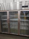 Six Door Glass Door Display Freezer Automatic Defrosting And Defogging