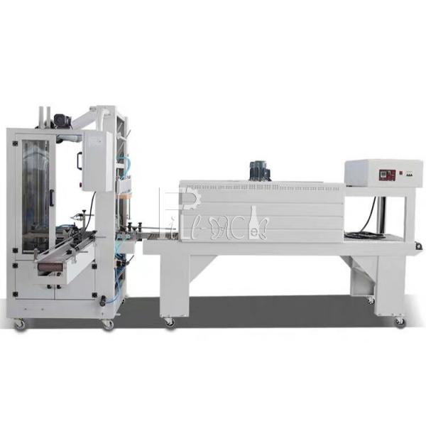 PE Film Shrink Wrapping Packaging Machine L Type PET Mineral Water Beer Beverage