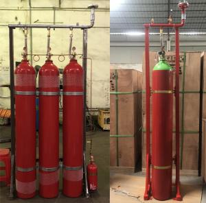 China Nitrogen IG100 Inert Gas Fire Extinguishing System 20MPa 30MPa factory