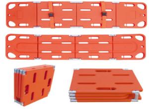 China 1.91M Foldable Spine Board, Fire Rescue Plastic Stretcher, Swimming Rescue Stretcher Folding Spine Board factory