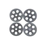 White Thermal Nylon Gaskets Rigid Insulation Washers Fixing Discs OEM Service