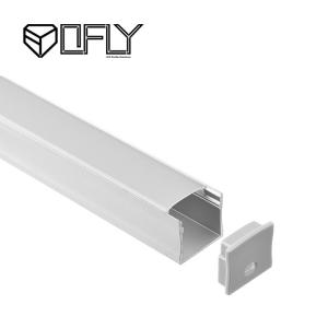 China Middle Size Surface Mounted LED Profile For Ceiling Lighting 23.5*20.5mm on sale