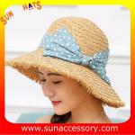 AK17540 fashion Wide brim sunny beach paper straw hats for womens in stock ,