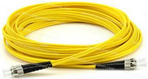 China ST to ST 9/125µm OS2 Simplex/Duplex Single Mode Fiber Optic Patch Cable factory