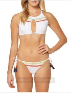 China JESSICA SIMPSON Keyhole Bikini Top factory