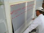 PE Film Large Area Protection From Painting Drips Auto Plastic Masking Film