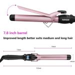 ROHS Certified Travel Hair Curling Wands Professional Electric Hair Waver Iron
