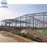 Low Cost Prefab Steel Frame Building Design Rapid Construction Steel Structure