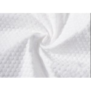 Embossed Spunlace Non Woven Fabric Environmental Protection For Compressed Towel
