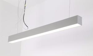 China 100-110lm/W Ceiling LED Linear Light Aluminium PC Material With 50000 Hours Life factory