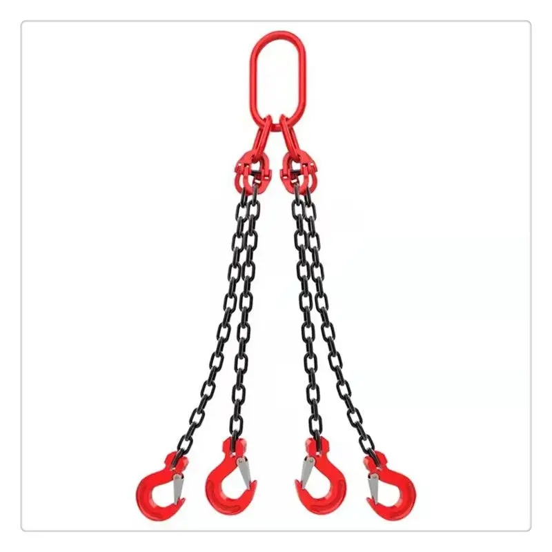 2t Working Loadlimit Crane with G80 Chain Sling Hook and Adjustable Hanging Spreader