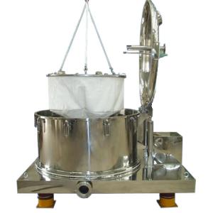 China Flat Plate Structure Machinery Salt Fully Enclosed Basket Centrifuge Separator Solid Liquid Separation Filter Bag Centrifugte on sale