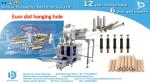 Nail-In Clips packaging machine with two counting vibration bowls
