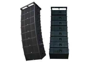 China Waterproof 3 Way Line Array Speakers System 2X12&quot; Neodymium Woofers factory