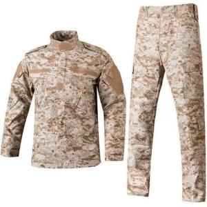 China Military General Uniform ACU Uniform Digital Desert Men Camouflage Suit Army factory