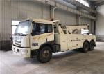 8230kg Middle-Duty (FAW) Road Wrecker Min. Speed Of Steel Cable 7m/Min