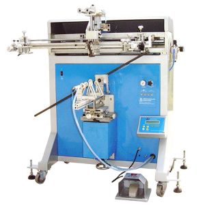 Semi-Automatic Screen Printing Machine with Max. φ180mm*350mm Print Size and