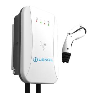 China Single Phase Electric Wall Mounted EV Charger Type2 Home Charger factory