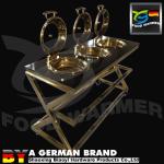 Electric Mobile Buffet Stations Stainless Steel 304 Material CE Certification