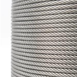 China High Quality 6x36+IWRC / 6x26+IWRC steel wire rope 14mm 15mm 16mm 18mm cable galvanized ungalvanized steel wire rope factory